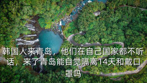 韓國人來青島，他們在自己國家都不聽話，來了青島能自覺隔離14天和戴口罩嗎