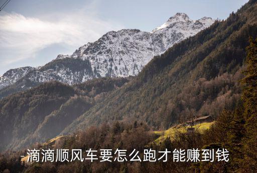 順風車到湛江能賺多少錢,現在跑順風車還能掙錢嗎
