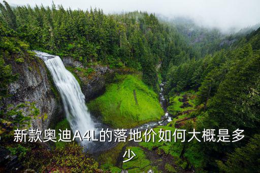 杭州奧迪a4l落地多少錢最新,浙江落地價(jià)多少