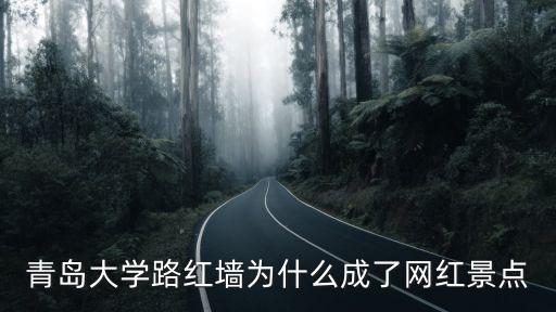 青島大學路紅墻為什么成了網紅景點