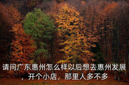 惠州劉慶榮是哪里人,惠州有錢人都住在哪里