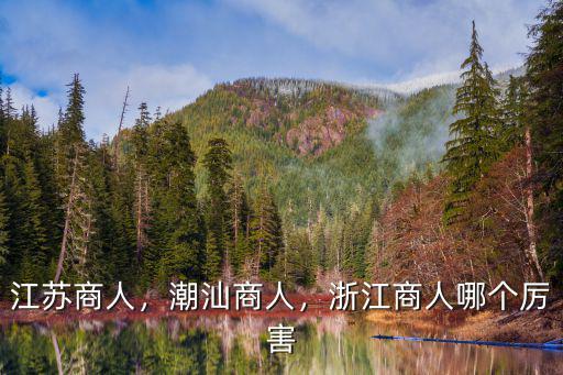 浙江有多少商人在外面,浙江商人哪個厲害