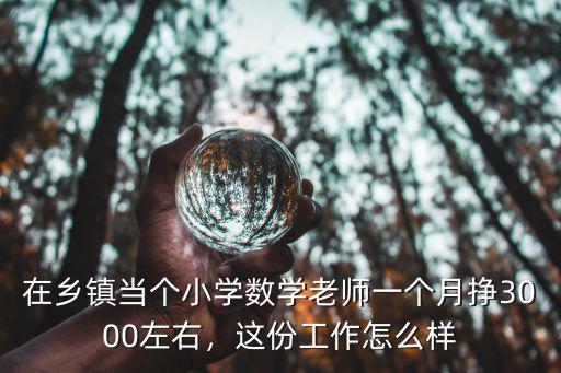 陽江小學數學老師一個月多少工資,剛入職的小學老師
