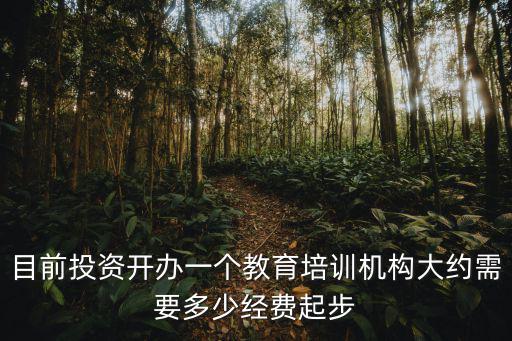 湛江開培訓(xùn)機(jī)構(gòu)一般費(fèi)用要多少,開一家培訓(xùn)機(jī)構(gòu)賺錢嗎