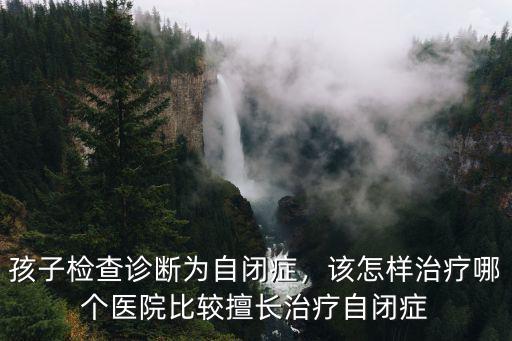 江門自閉癥去哪里檢查,孩子檢查診斷為自閉癥