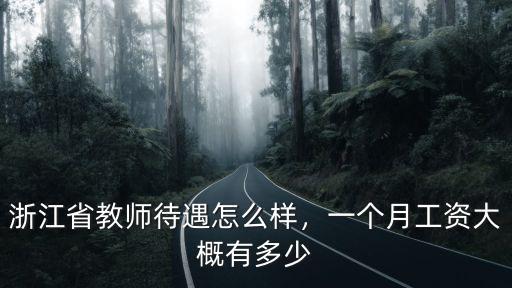 浙江溫州優思教師待遇月薪多少,浙江省教師待遇怎么樣