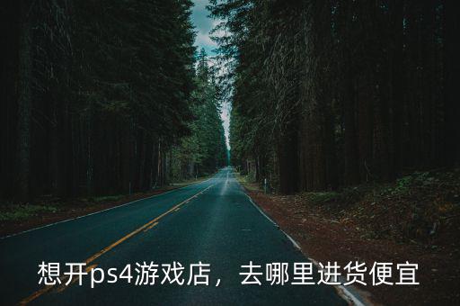 深圳哪里能買ps4游戲 實體店,想開ps4游戲店
