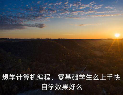 河源怎么零基礎學it效果好,自學效果好么