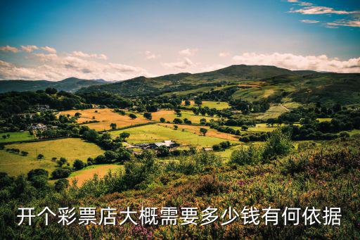 開(kāi)個(gè)彩票店大概需要多少錢(qián)有何依據(jù)