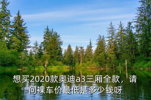 溫州奧迪a3全款下來多少錢,三箱奧迪a3標(biāo)配落地多少錢