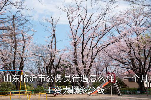 山東臨沂市公務員待遇怎么樣，一個月工資大概多少錢