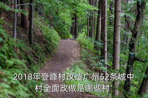 廣州城中村哪里,廣州有哪些城中村