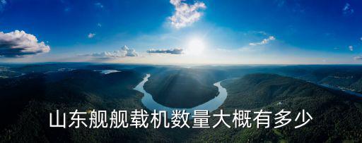 山東艦艦載機數量大概有多少