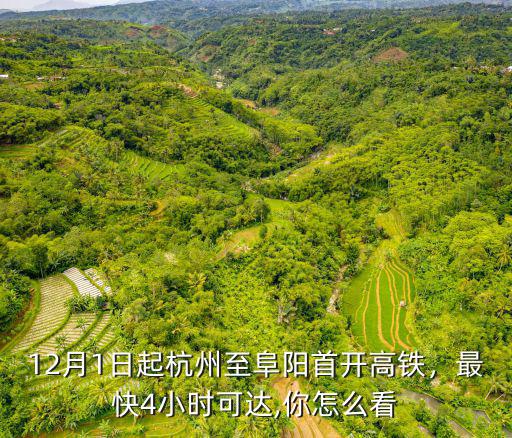 阜陽到杭州高鐵多少小時(shí),杭州至阜陽首開高鐵