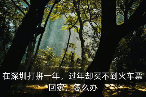 贛州到深圳火車票買不到怎么辦,贛州的火車票為什么這么難買