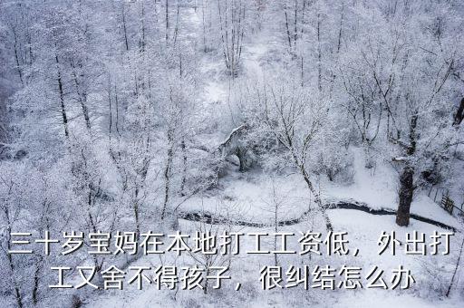 不想去廣東打工舍不得寶貝怎么辦,想去廣東打工補貼家用