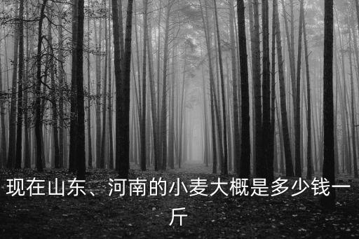 山東嘉祥小麥價格多少錢,2018年小麥多少錢