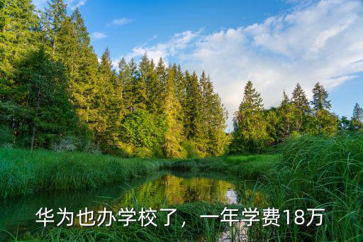 杭州云谷學校小學學費多少一年,一年學費18萬