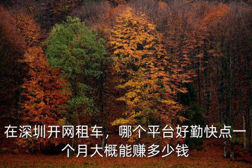 深圳牌軒逸租車一個(gè)月多少錢,租車一個(gè)月要多少錢