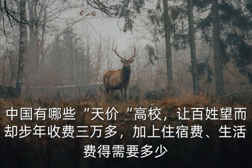 汕頭大學(xué)一年收費多少,年收費三萬多