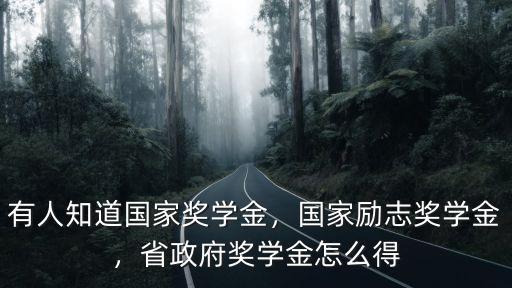 紹興省政府獎學金多少,國家勵志獎學金
