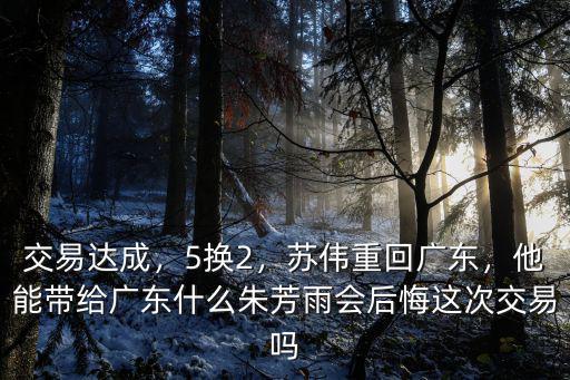 廣東蘇偉多少錢,蘇偉重回廣東