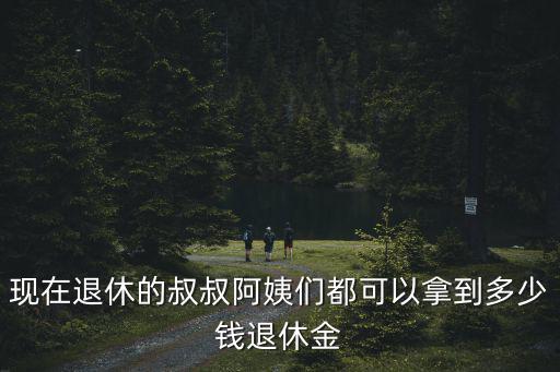 現(xiàn)在退休的叔叔阿姨們都可以拿到多少錢退休金