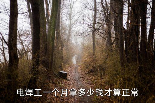 廣東那邊電焊工一個月工資多少,在廣東東莞的朋友們
