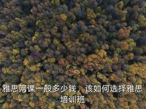 紹興雅思網(wǎng)課多少錢(qián),雅思課一般需要多少錢(qián)