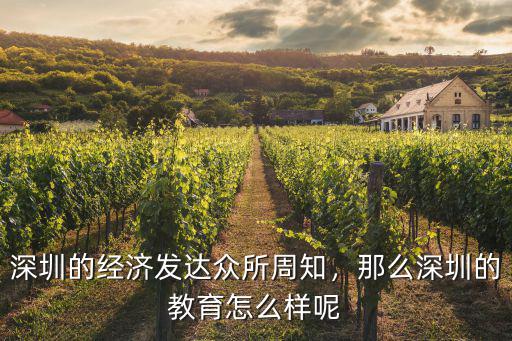 深圳格思教育怎么樣,深圳的經濟發達眾所周知