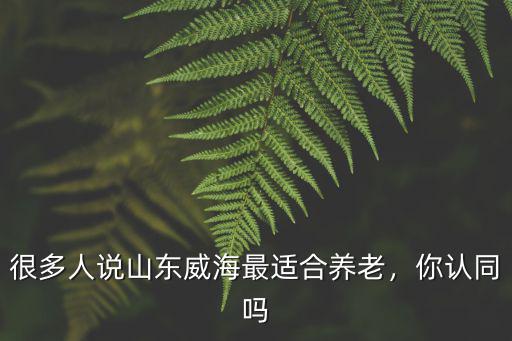 威海發展有多少人,威海將來能發展到幾線城市