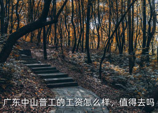中山日豐廠做普工怎么樣,廣東中山普工的工資怎么樣