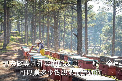 想去做美團(tuán)外賣的配送員，一般一個(gè)月可以賺多少錢職業(yè)前景如何