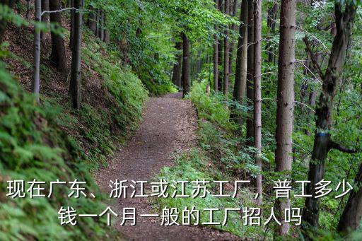 廣東地下工廠多少錢一個,普工多少錢一個月