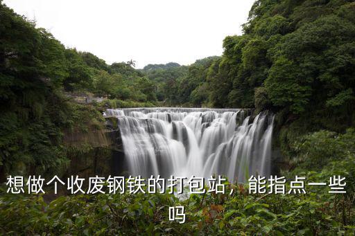 想做個收廢鋼鐵的打包站，能指點一些嗎