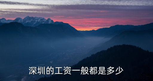 深圳五星級酒店服務員工資一般多少,深圳服務員工資多少