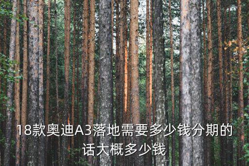 麗水地區(qū)奧迪a3落地多少錢,奧迪A3多少錢能落地