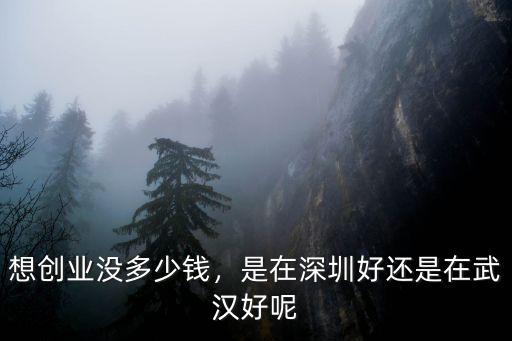 深圳每天創業多少錢,深圳20萬可以創業嗎