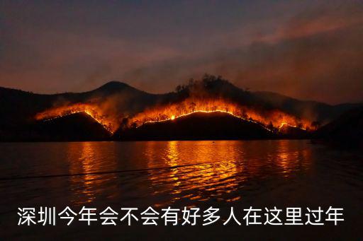 今年有多少人留深圳過年呀,1600萬人留在深圳過年