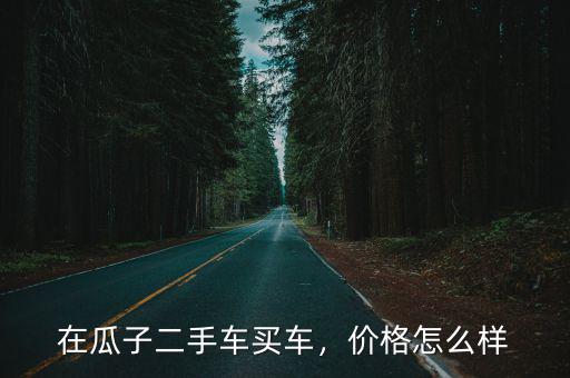 中山市瓜子二手車店在哪里,在瓜子二手車買車