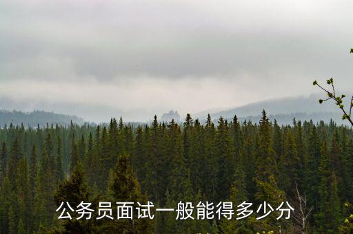 青島審計(jì)局公務(wù)員多少分能進(jìn)面試,公務(wù)員面試一般能得多少分