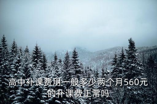 浙江高中補(bǔ)課多少費用,高中孩子一年補(bǔ)課得花多少錢