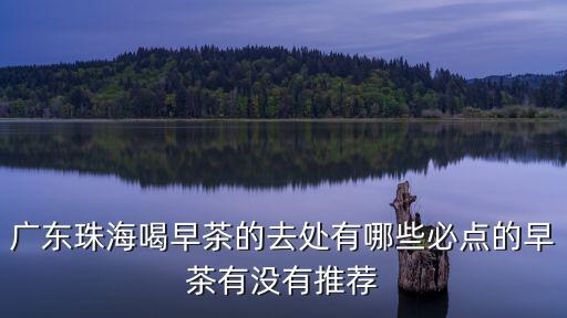 珠海哪里有打麻將的餐廳,廣東珠海喝早茶的去處有哪些