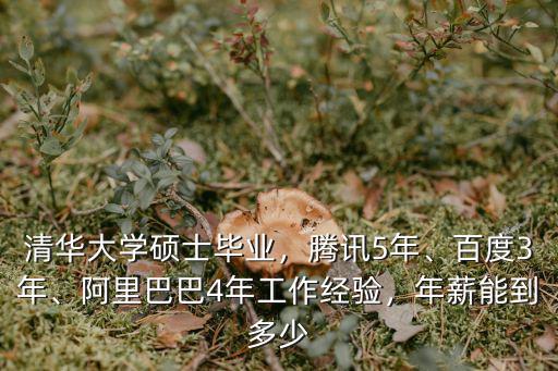 中山大學研究生畢業騰訊工資多少,清華大學碩士畢業