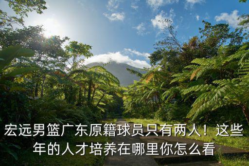 廣東宏遠二隊在哪里?,這些年的人才培養在哪里