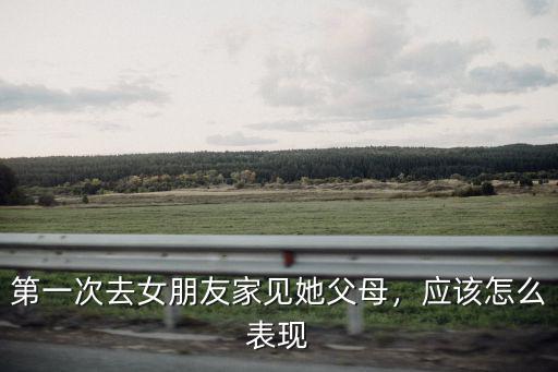 去佛山見女朋友父母該怎么辦,第一次去見女朋友家長怎么辦