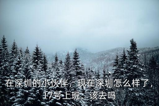 深圳雷暴天氣怎么樣,現在深圳怎么樣了