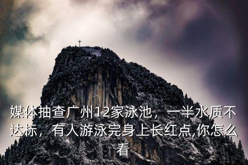 媒體抽查廣州12家泳池，一半水質(zhì)不達標，有人游泳完身上長紅點,你怎么看