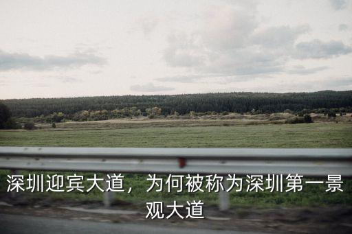 深圳的深南大道全長多少公里,深圳迎賓大道