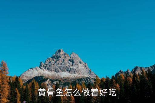 佛山哪里做黃骨魚好吃,黃骨魚怎么做著好吃